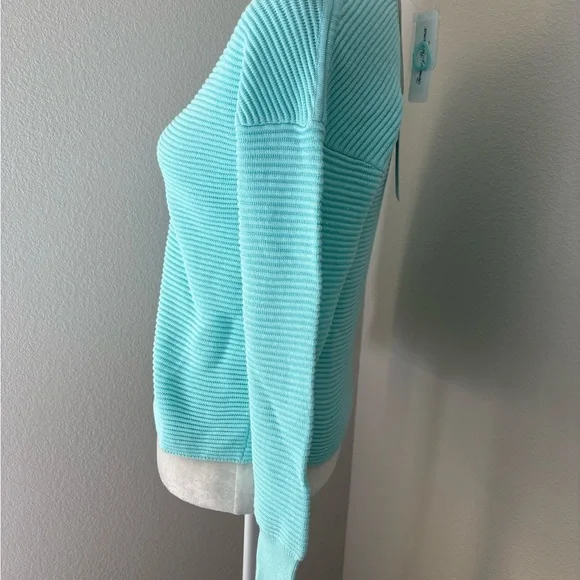 Tommy Bahama Bonita sequin ottoman beteau boat neck sweater.NWT - Picture 3 of 9